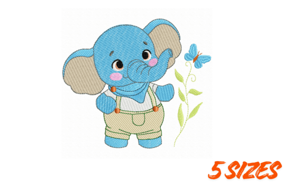 Baby Elephant Embroidery Design Set Review