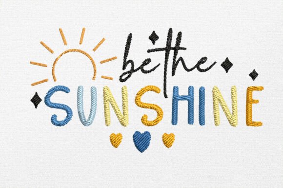 Be the Sunshine Embroidery Design Review