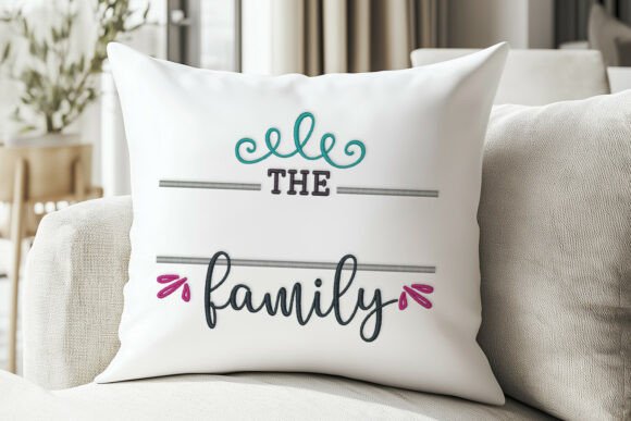 Family Name Split Embroidery Review