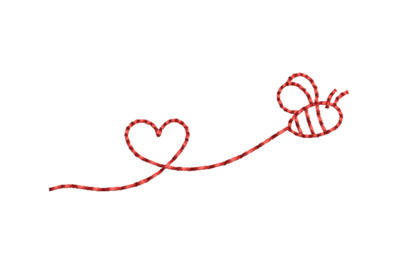 Honey Bee Redwork Embroidery File Review