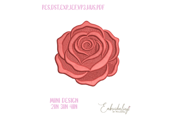 Mini Rose Embroidery Design Review