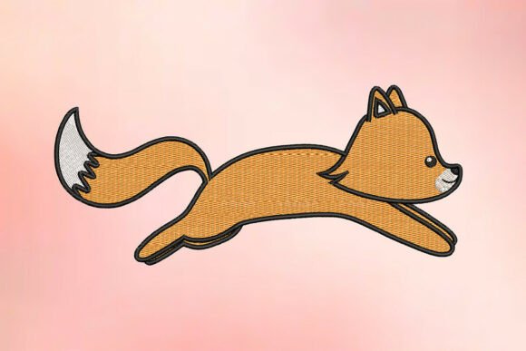 Running Fox Embroidery Design: A Designer's Review